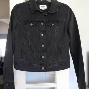 Old Navy Black Denim Jacket